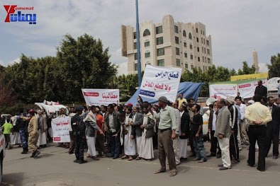 أمين العاصمة يكلف مديرا جديدا لفرع مؤسسة المسالخ والموظفون يؤكدون استمرار اعتصامهم حتى تنفيذ مطالبهم 1 05 05 13 287749885