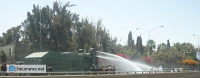 إصابة 9 من العسكريين الجامعيين أمام مكتب رئاسة الجمهورية جراء قمعهم بقنابل الغاز وخراطيم المياه 1 09 03 13 658313349