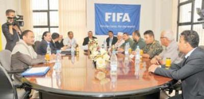 صنعاء ..لجنة تفتيش الفيفا تُقيّم المنشآت الرياضية والإيوائية 1 14 06 13 798213579