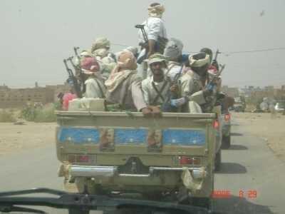 حجة ..تحركات لمليشيات الاصلاح واستقدام مسلحين الى مواقع استراتيجية بالمدينة 1 15 04 13 81986666