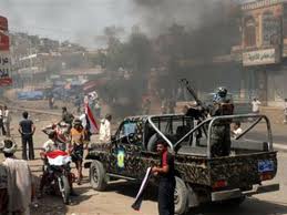 تفجير طقم عسكري في العريش واخطاف طقم للمرور في خورمكسر 1 19 06 12 977033381