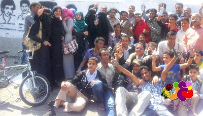 حملة "الجدران تتذكر وجوههم" تصل تعز 1 22 01 13 160662961