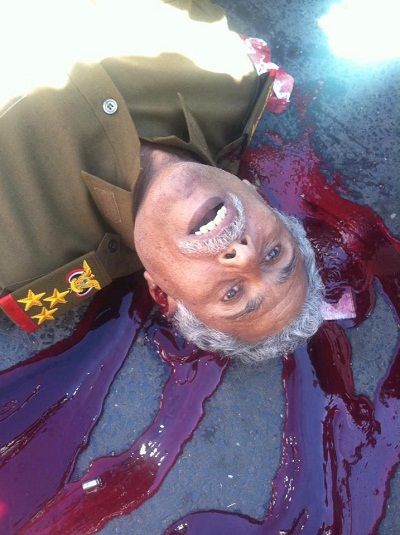 لحظات استشهاد العميد الردفاني "حسب ما رواه شهود عيان" 1 25 12 12 264822173