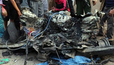 انفجار سيارة مفخخة بجوار جامع البهرة