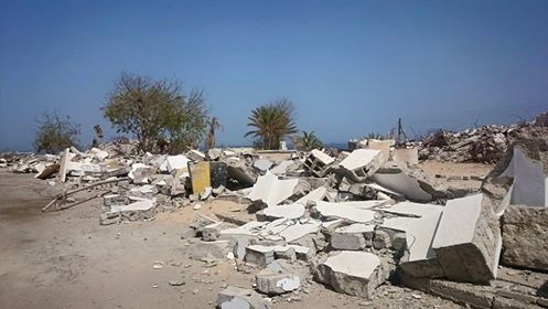 مبنى جهاز المخابرات في ساحل حضرموت