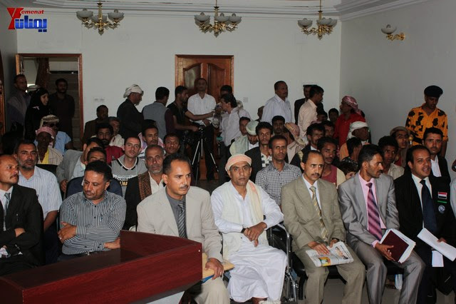 جرحى الثورة السلمية في جلسة المحكمة الإدارية 10