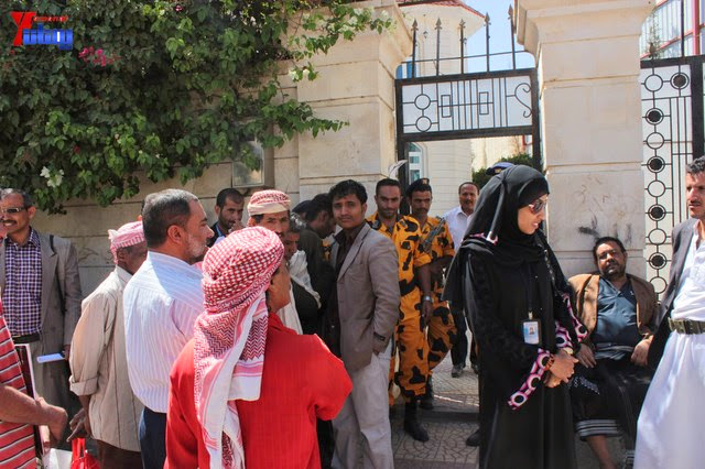 جرحى الثورة السلمية في جلسة المحكمة الإدارية 31