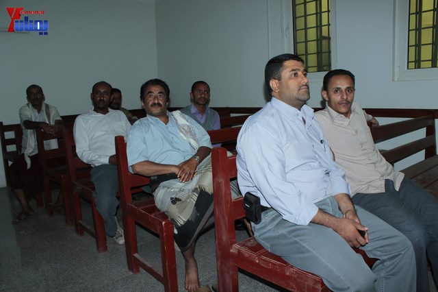 جلسة محاكمة رئيس تحرير صحيفة الأولى ومحمد العبسي في محكمة الصحافة والمطبوعات بصنعاء 71