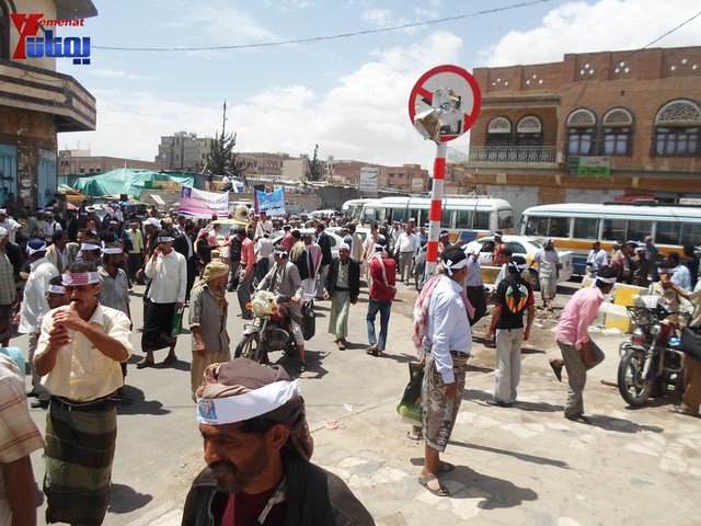 صنعاء.. مسيرة حاشدة دعما لمحافظ تعز شوقي هائل 15