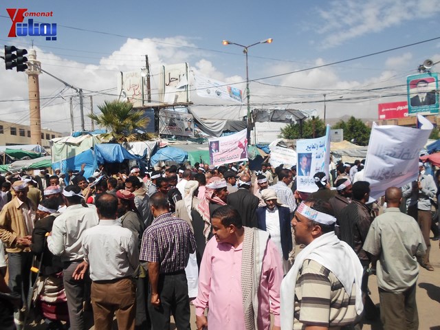 صنعاء.. مسيرة حاشدة دعما لمحافظ تعز شوقي هائل 17