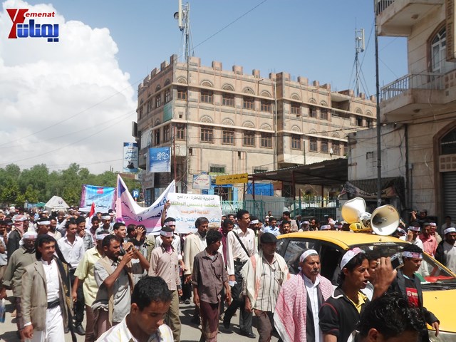 صنعاء.. مسيرة حاشدة دعما لمحافظ تعز شوقي هائل 18