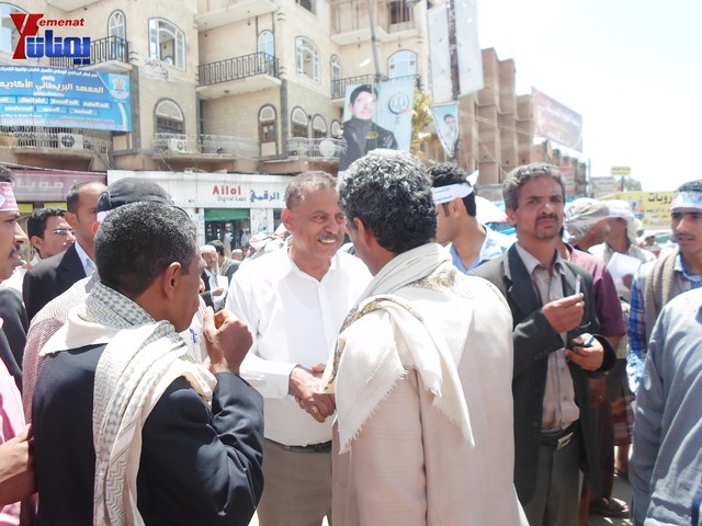 صنعاء.. مسيرة حاشدة دعما لمحافظ تعز شوقي هائل 54