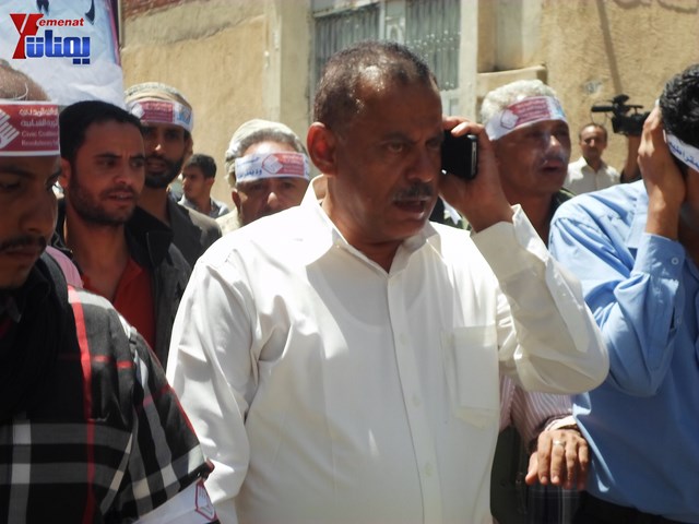 صنعاء.. مسيرة حاشدة دعما لمحافظ تعز شوقي هائل 86