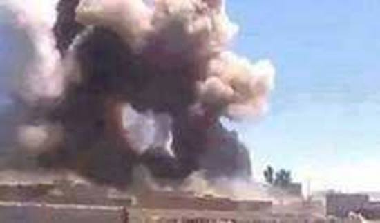 جماعة الحوثي تفجر منزل قيادي كبير في حزب الإصلاح الجوف