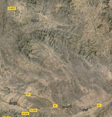 خارطة شمال كرش 1