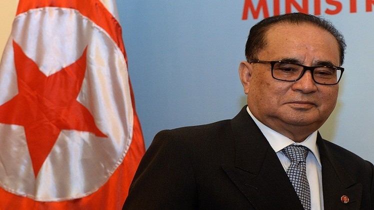 وزير الخارجية الكوري الشمالي