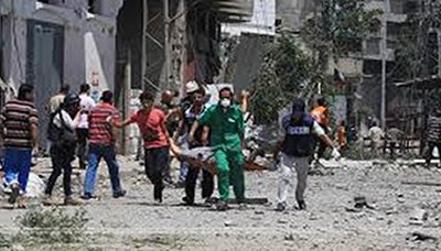 استشهاد 11 شخصا من عائلة واحدة في قصف إسرائيلي على غزة