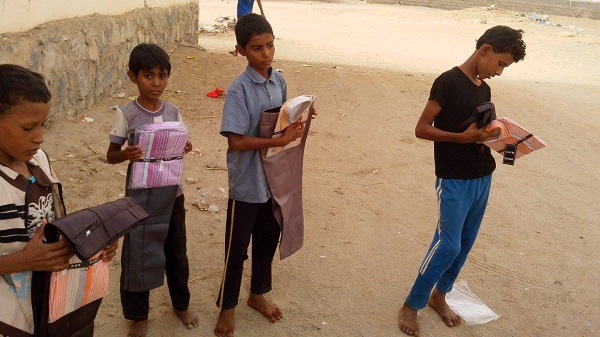 جمعية إمداد الريفية تنفيذ مشروع كسوة اليتيم