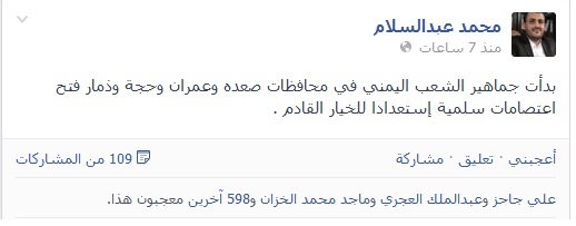 ناطق الحوثيين