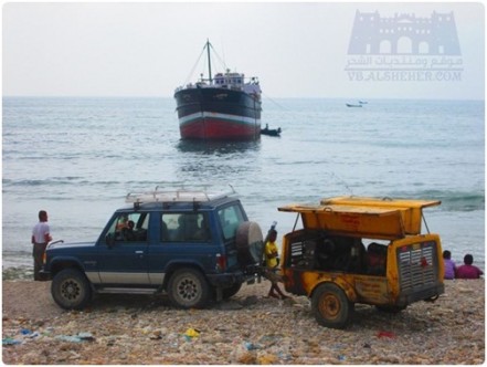 غرب ميناء الشحر السمكي بحضرموت