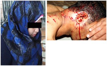 اسرة تقتحم منزل عامل وتذيقه العذاب لانه گذب على ابنتها