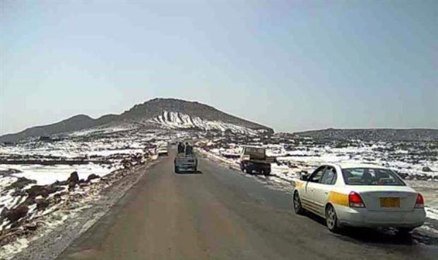 العاصفة الثلجية