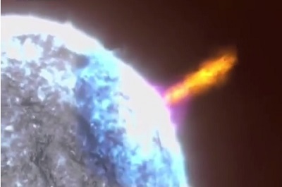 علماء الفلك يرصدون انفجارا كونيا وحشيا