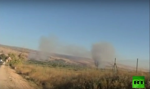 الجيش الإسرائيلي يقصف مواقع للجيش السوري