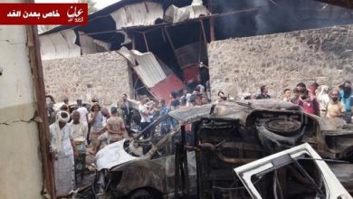 تفجير الدرين عدن1