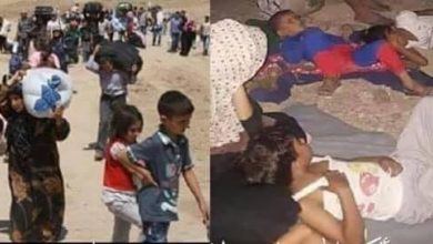 نازحون في مداخل عدن