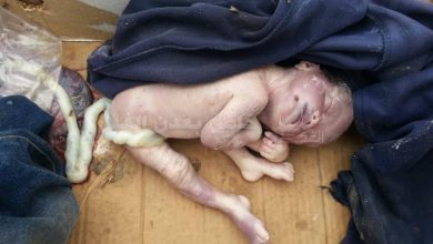 العثور على طفل حديث الولادة ميتا في برميل قمامة بعدن 1