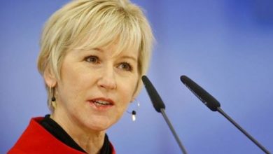 وزيرة الخارجية السويدية مارجوت فالستروم