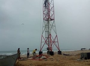 برج مراقبة سعودي في المهرة