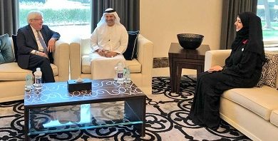 غريفيث وقرقاش والهاشمي