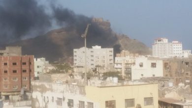 احتراق محطة لتعبئة الوقود في صيرة