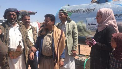 تدشين خزانات المياه صنعاء1