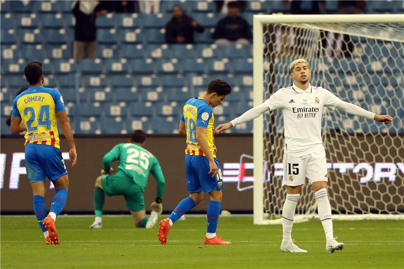 penalty kicks carry Real Madrid to the Spanish Super Final Yemenat 2023