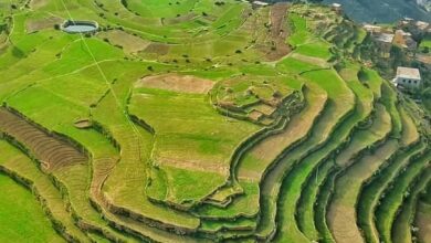 قرية المحزف جبل صبر تعز