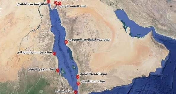 وكالة: ارتفاع تكاليف تأمين الشحن عبر البحر الأحمر عقب إعلان حظر الملاحة على السعودية 1 876543