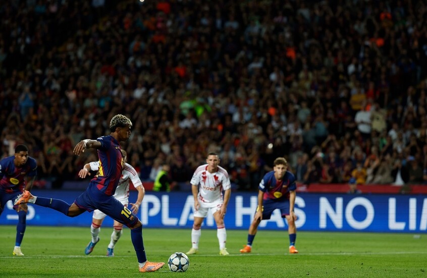 برشلونة يكتسح أولمبياكوس بسداسية في دوري أبطال أوروبا 1 7654