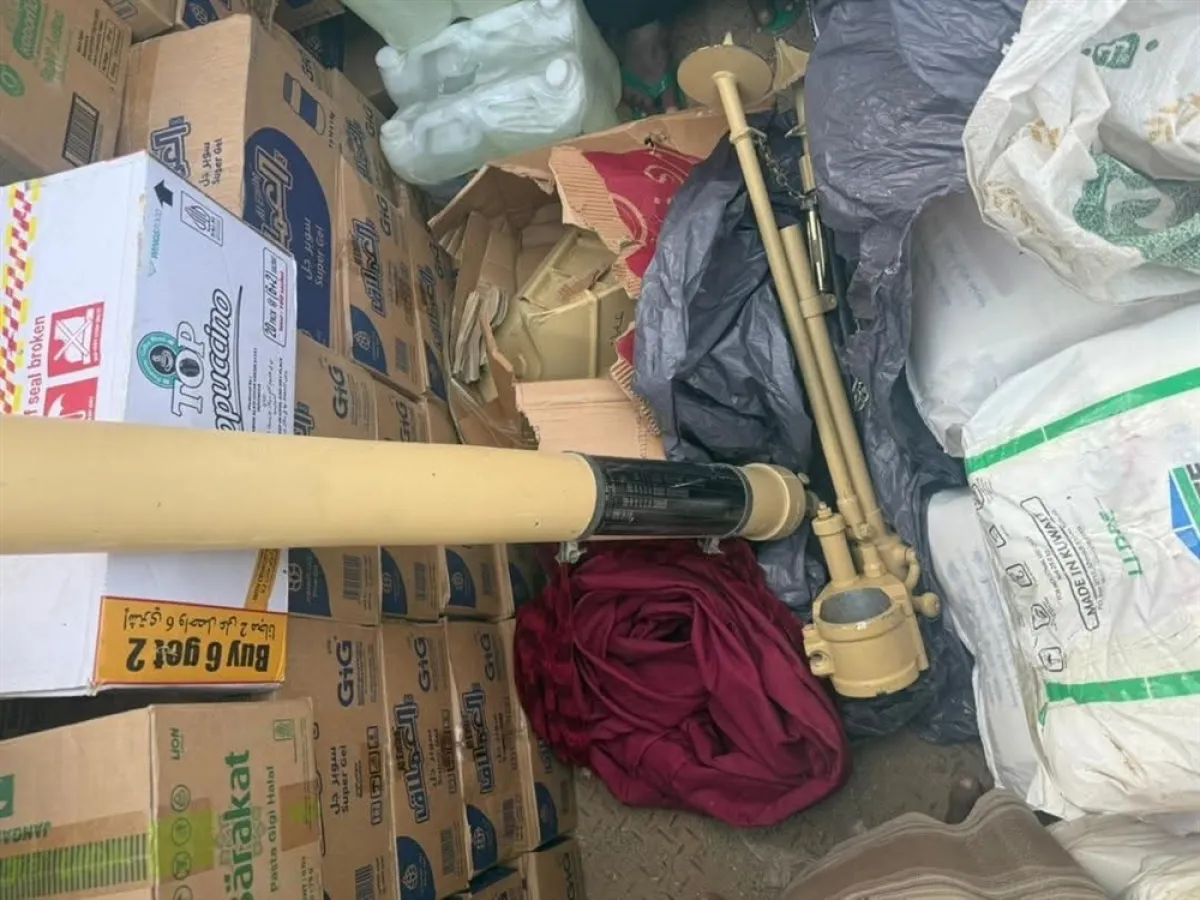 ضبط شاحنة محملة أسلحة متنوعة في ساحل حضرموت 1 9957