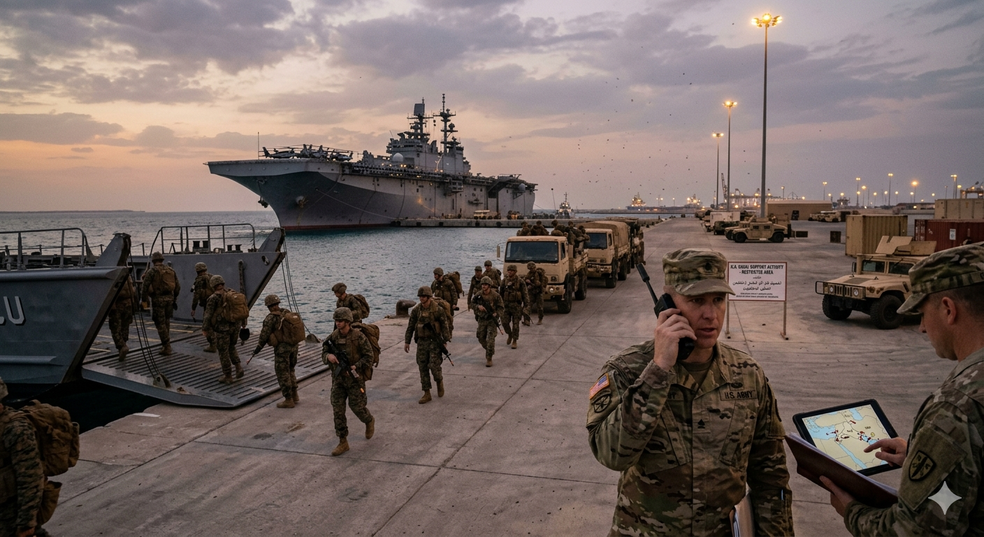 تحركات عسكرية أمريكية في الشرق الأوسط وتقارير عن خطط لعمليات برية 1 1774790506056