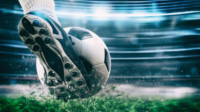 Playing Football