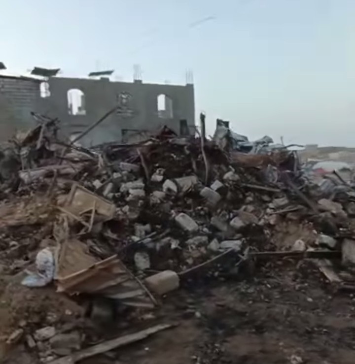 الكشف عن حجم الخسائر جراء حريق سوق شعبي في محافظة مأرب 1 409