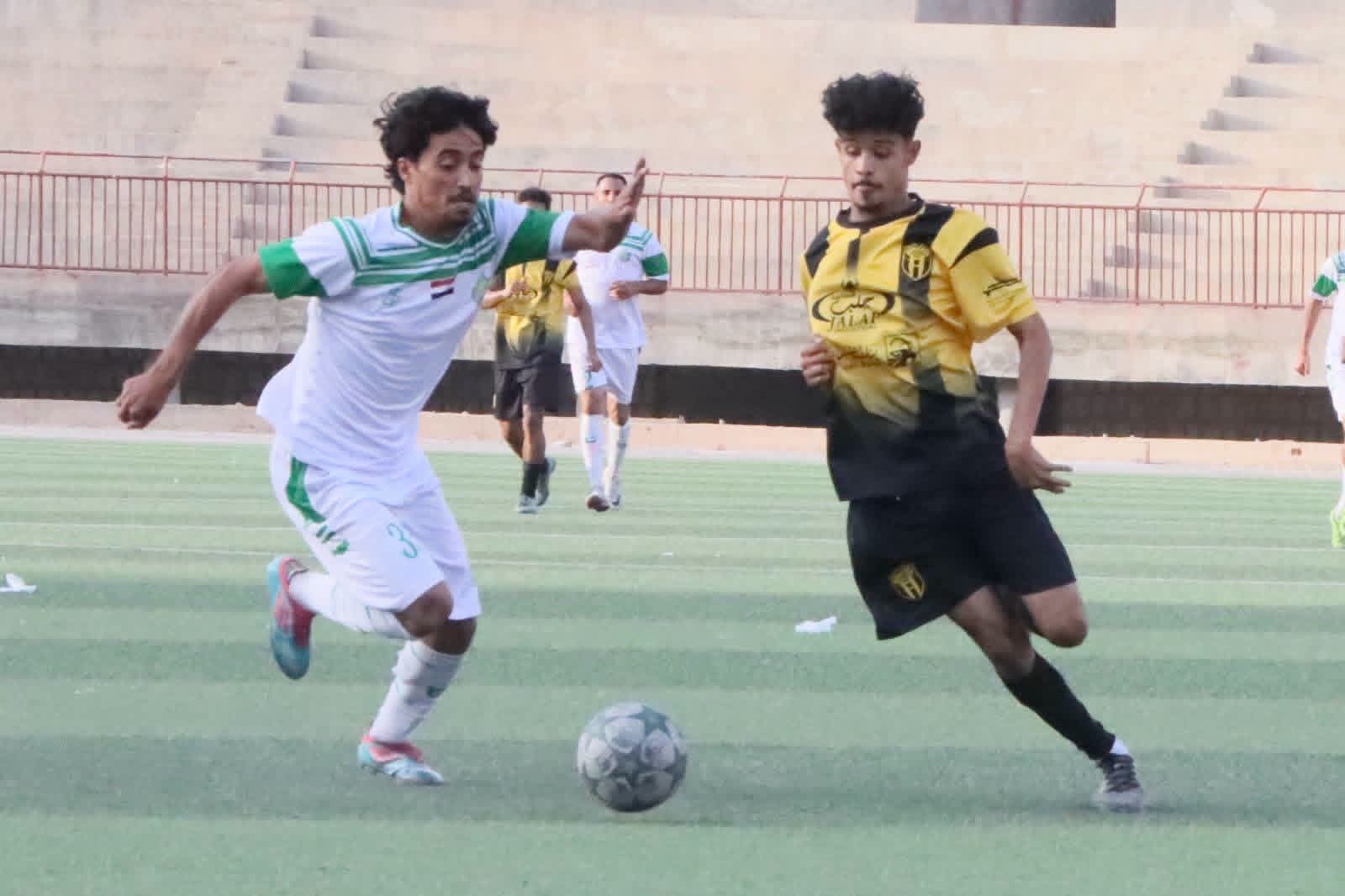 دوري الدرجة الأولى.. اليرموك يكسب اتحاد حضرموت 1 356