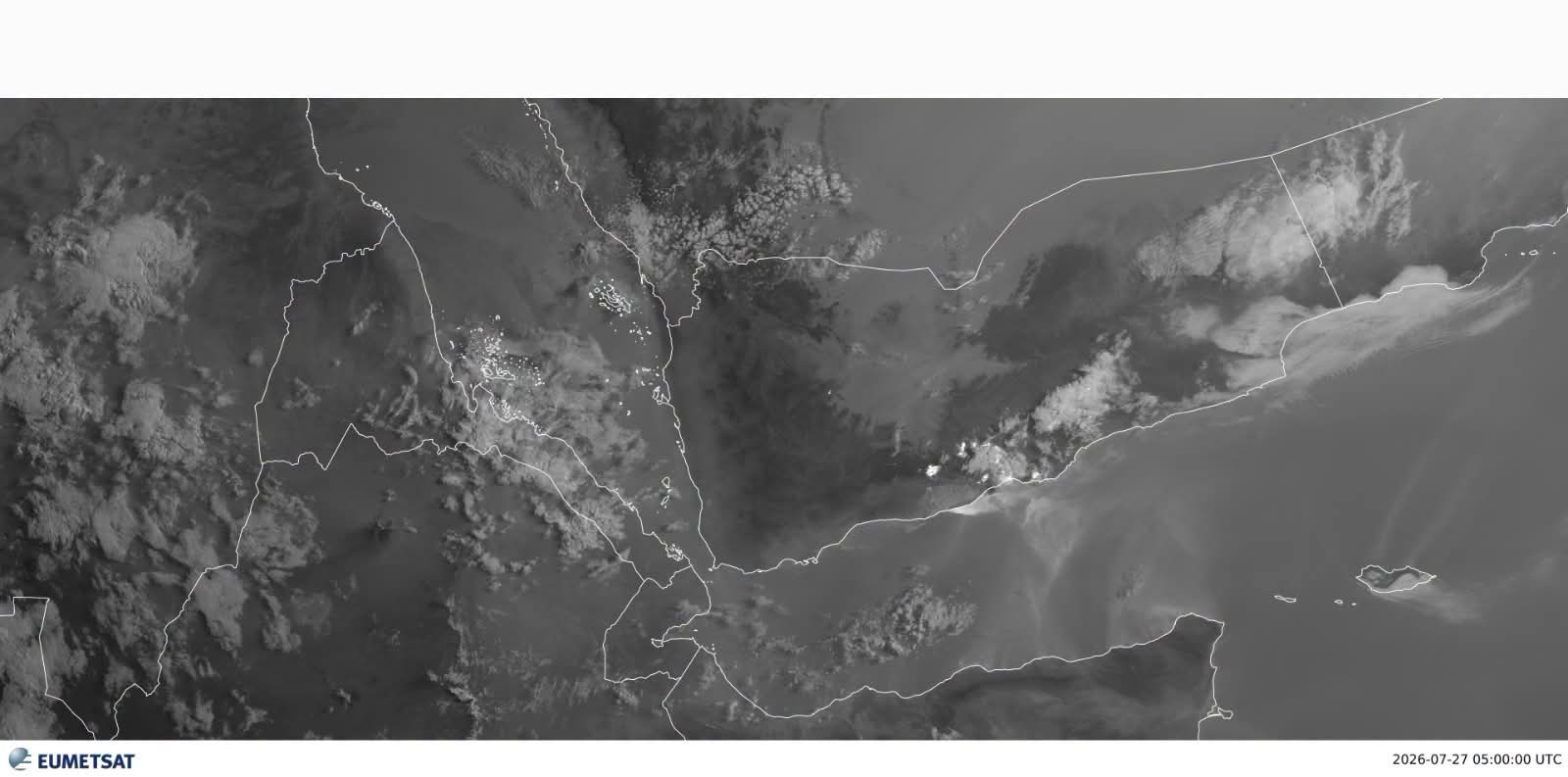 الأرصاد: سحب ركامية منخفضة وكثيفة شرقا وغبار جنوبا وغربا 1 815