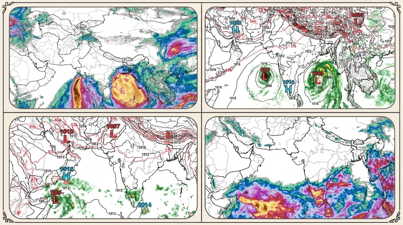 خبير طقس: مسار الحالة المدارية المرتقبة في بحر العرب ما يزال غير واضح 1 1792130385882