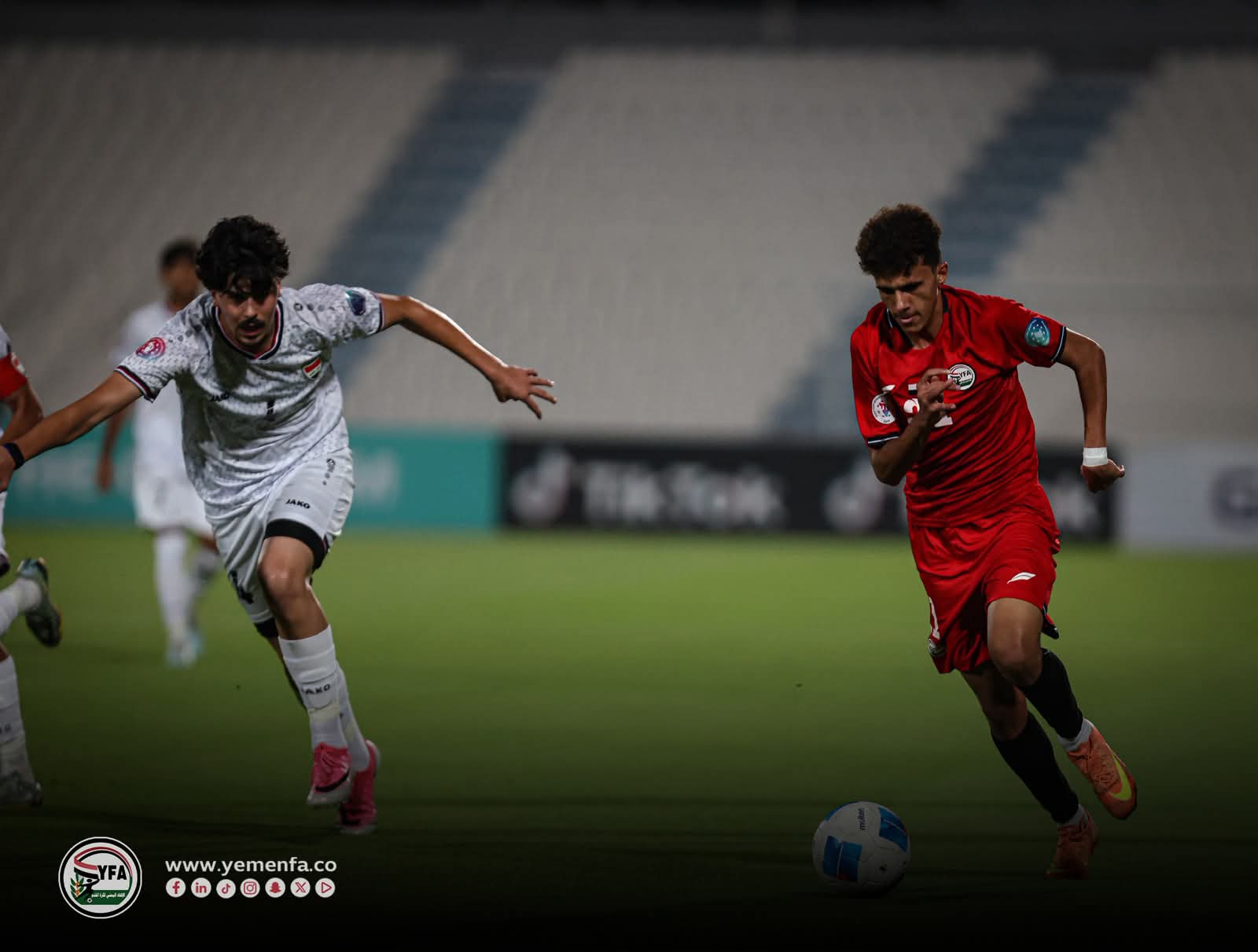 منتخب الناشئين يفوز على نظيره العراقي بثنائية في مستهل مشاركته بكأس الخليج 1 FB IMG 1792273140420