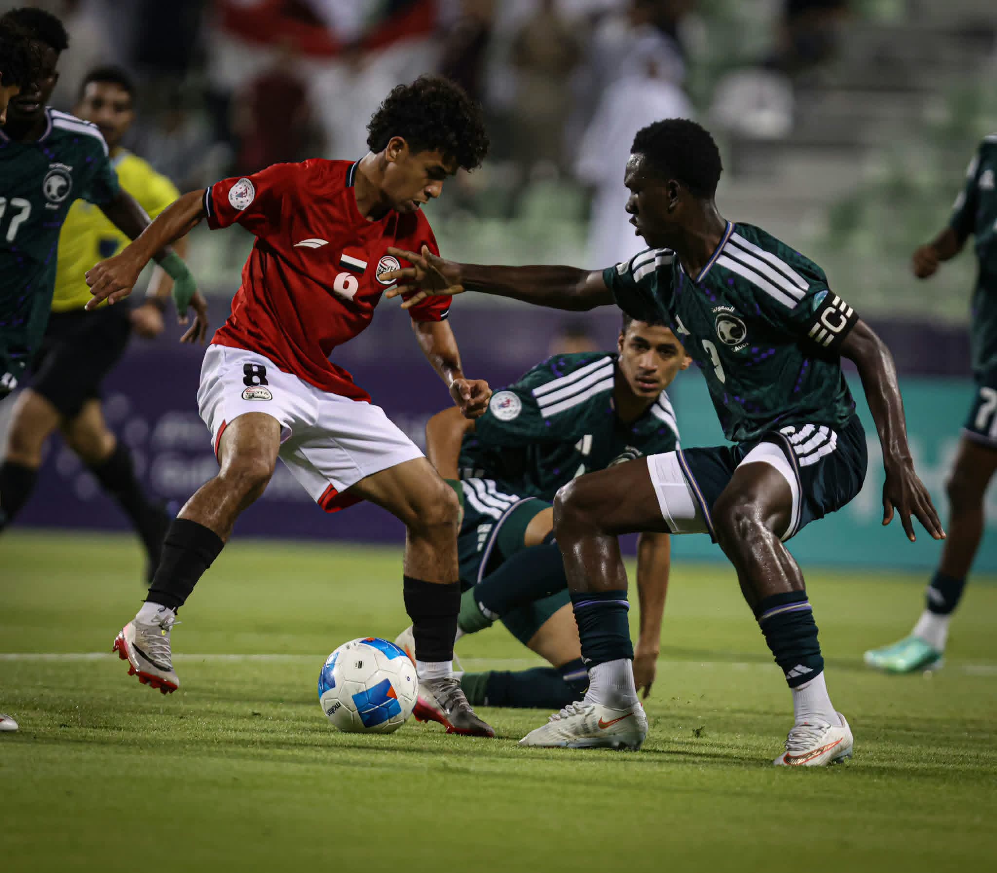 منتخب الناشئين اليمني يتعادل مع نظيره السعودي ويحافظ على وصافة مجموعته في كأس الخليج 1 FB IMG 1792524376420